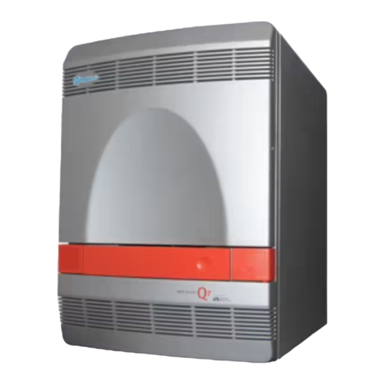 Hygiena BAX System Q7 Manual To Installing