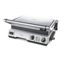 Sage Smart Grill Pro SGR840 Quick Start Manual