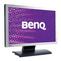 BenQ FP92W User Manual