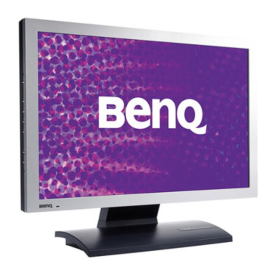 BenQ FP92W User Manual
