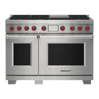 Wolf DF48850/S/P/LP Use And Care Manual