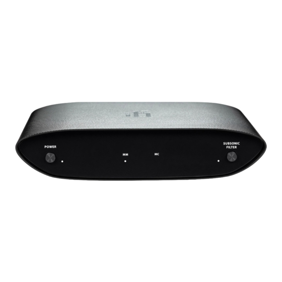 ifi ZEN Air Series Quick Start Manual