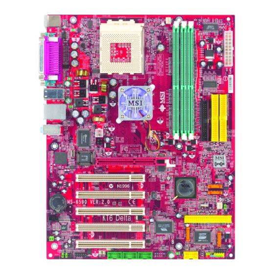 MSI KT6 Delta-FIS2R Manuals