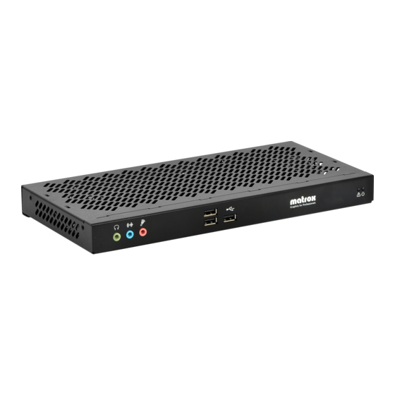 Matrox Extio F2208 User Manual