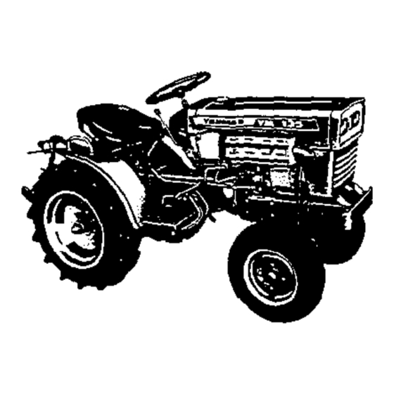 Yanmar YM135d Service Manual