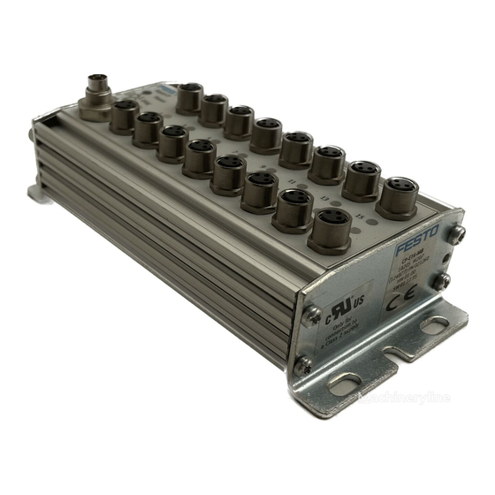 Festo CP-E16 Series Manual