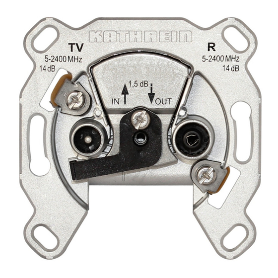 Kathrein ESD 52 Manual