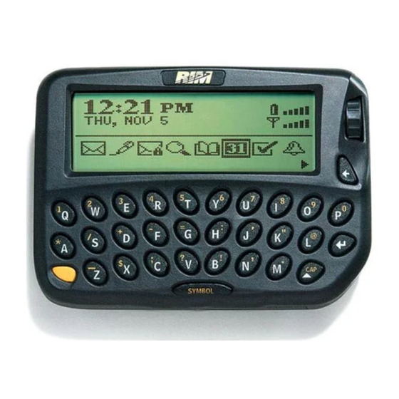 Blackberry 850 Manuals