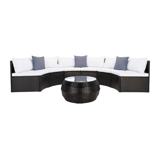 Safavieh Outdoor Jesvita PAT7701-2 Quick Start Manual