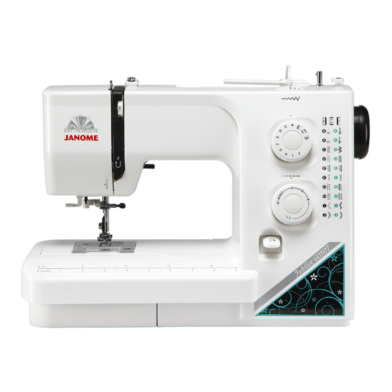 Janome Jubilee 60507 Manuals
