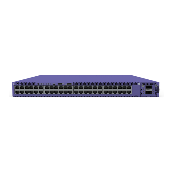 Extreme Networks VSP 4900 Series Installation Manual