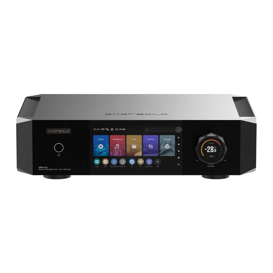 eversolo DMP-A10 Product Manual