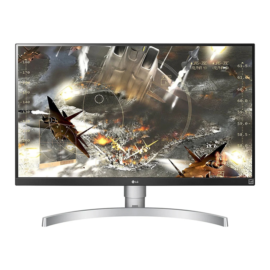 LG 27UK650, 27UK600 Manual
