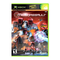 Games Microsoft Xbox MECH ASSAULT Manual