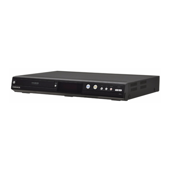 Magnavox MDR537H Specifications