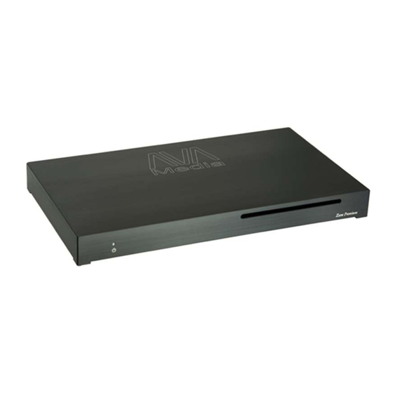 AVA Media Zara Premium Quick Start Manual