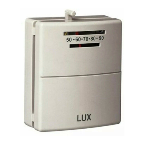 Lux Products T10-1141SA Installation And Operating Instructions