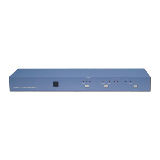 Cypress CHDMI-210T Operation Manual