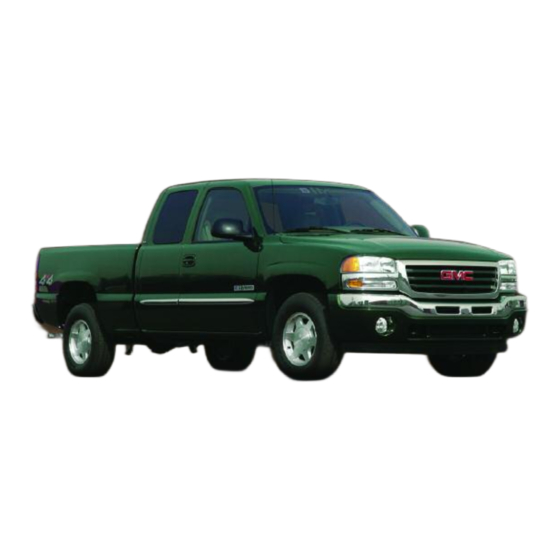 GMC 2006 Silverado Hybrid Getting To Know Manual