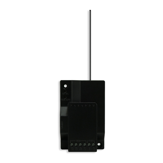 Paradox RX1 Quick Start Manual