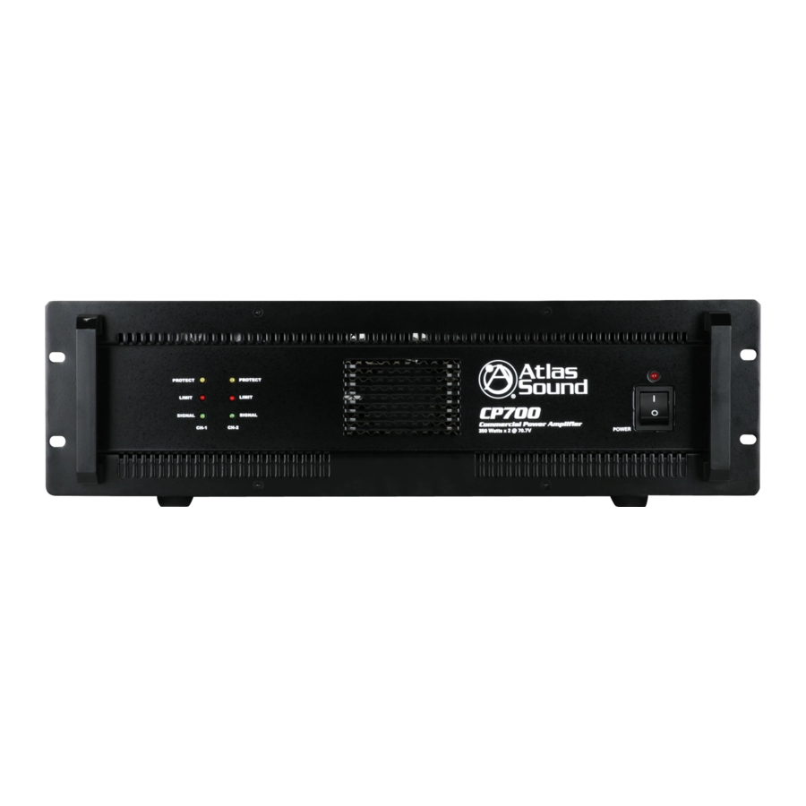 Atlas CP700 Specification Sheet
