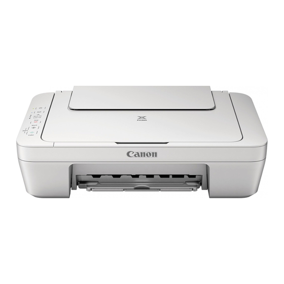 Canon PIXMA E460 Series Getting Started