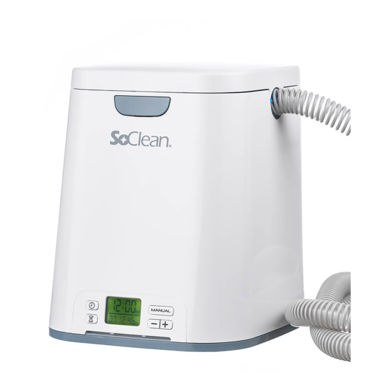SoClean SC1200 Frequently Asked Questions Manual