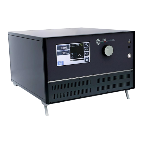 Elettrotest TPS/M/D AC Power Supplies Manuals