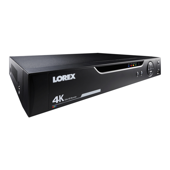 Lorex LHV5100 Series Quick Setup Manual