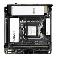 GIGA-BYTE TECHNOLOGY Z590I VISION D User Manual