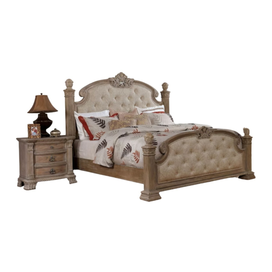 Furniture of America CM7800Q Assembly Instructions Manual