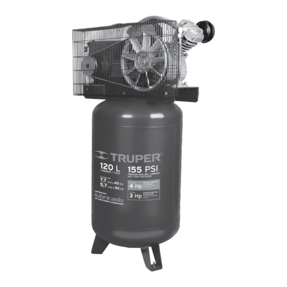 Truper COMP-120LV Manual