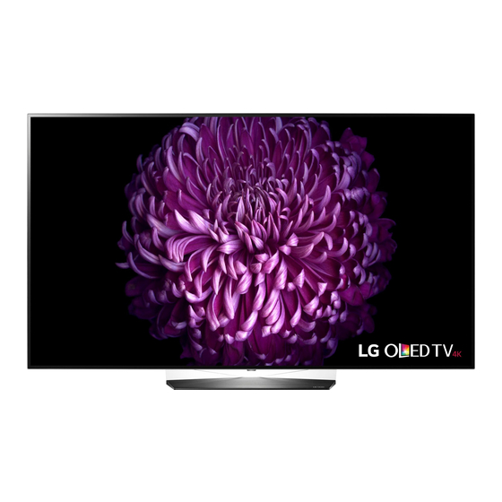 LG OLED55B7A Safety And Reference