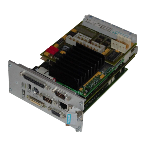 Siemens SMP16-CPU06 Series Manual