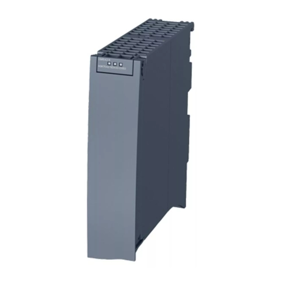 Siemens 6GK7542-5DX00-0XE0 Operating Instructions Manual