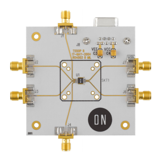 ON Semiconductor NB4N11MDTEVB User Manual