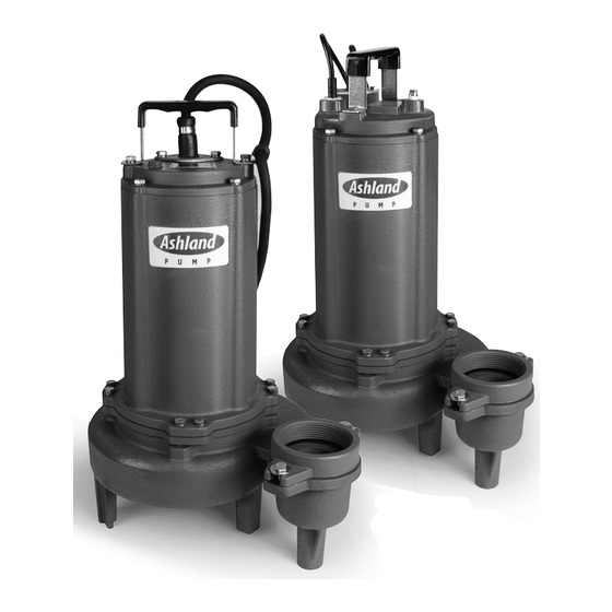 Ashland Pump SWF100 Operation, Performance, Specifications And Parts Manual