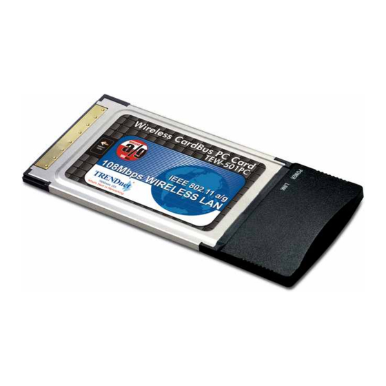TRENDnet TEW-501PC User Manual