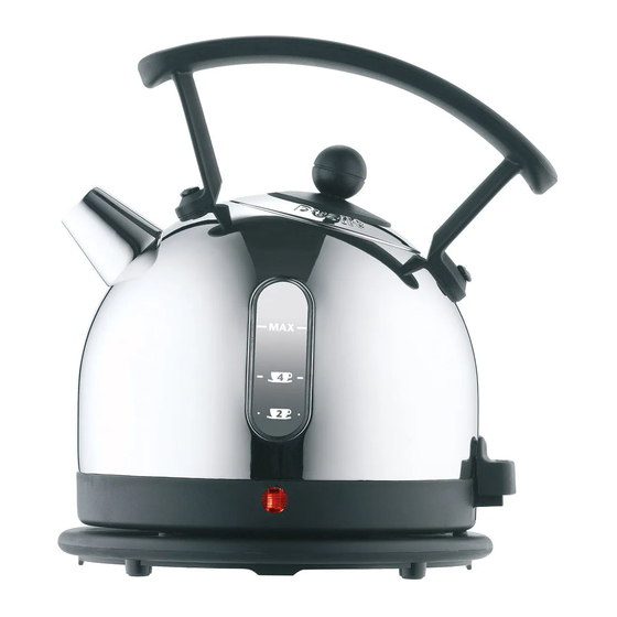Dualit DOME KETTLE Instruction Manual
