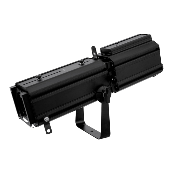 EuroLite Profile Spot 650W 20-40° User Manual
