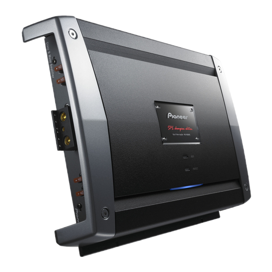 Pioneer PRS-D1200SPL Service Manual