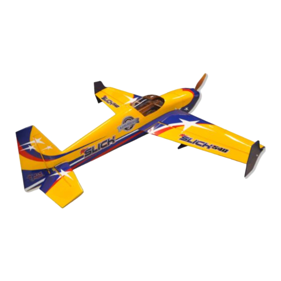 AJ Aircraft 10th Anniversary 51" Slick 540 Assembly Instructions Manual