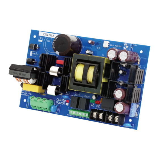 Altronix OLS350220 Quick Start Manual