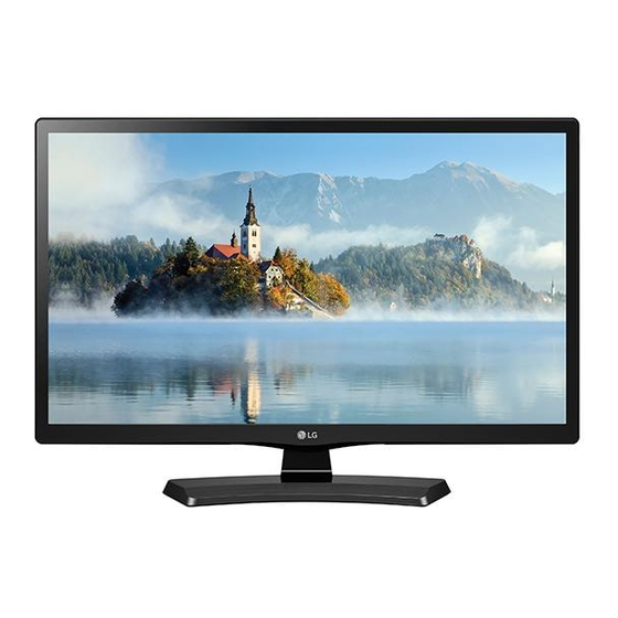 LG 24LF454B LED TV Manuals