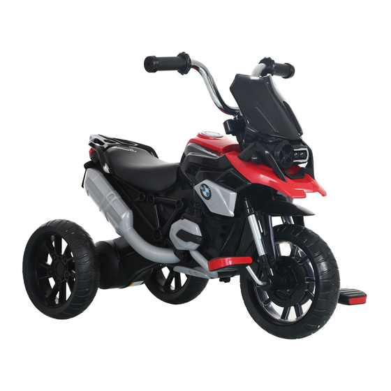 Rollplay BMW Motorrad R 1200 GS Quick Start Manual