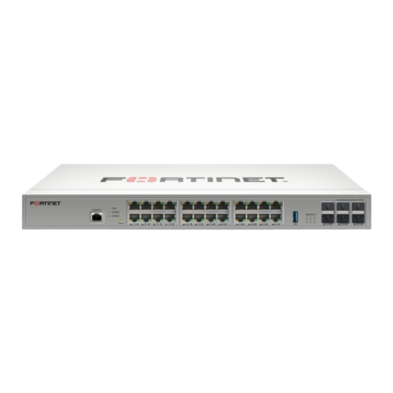 Fortinet FortiSwitch 124G Series Manuals