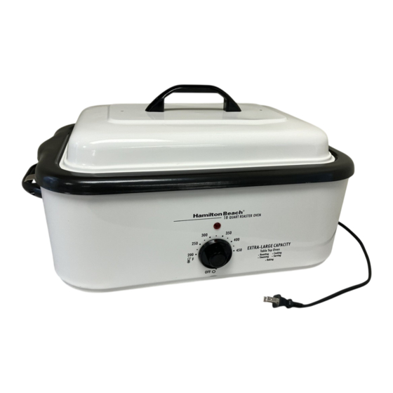 Hamilton Beach 840104300 User Manual