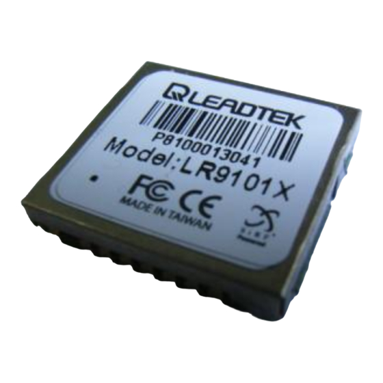 Leadtek LR9101X Specification Sheet