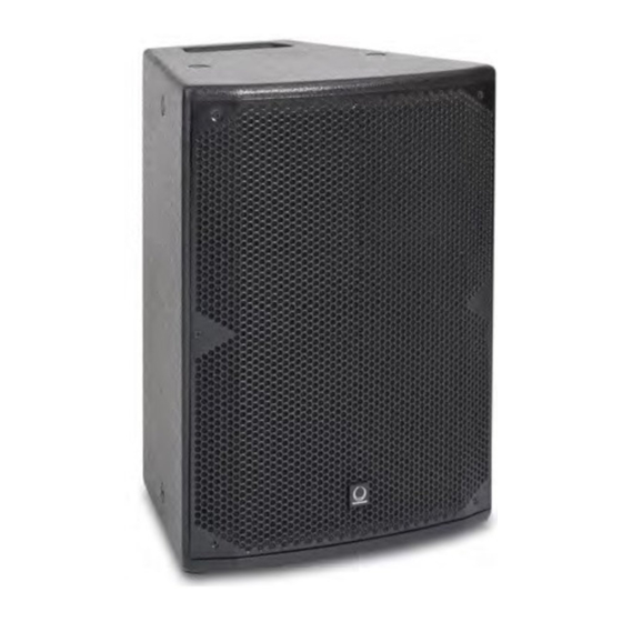 Turbosound TCX-8 Quick Start Manual