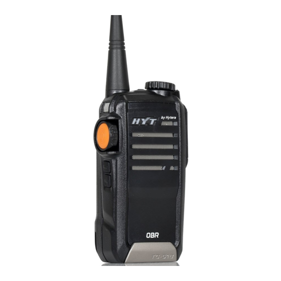 HYT TC-518 OBR Owner's Manual
